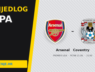 Prijedlog tipa Arsenal Coventry