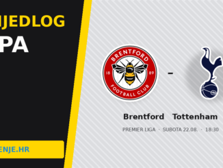 Prijedlog tipa Brentford Tottenham