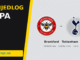Prijedlog tipa Brentford Tottenham