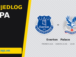 Prijedlog tipa Everton Crystal Palace