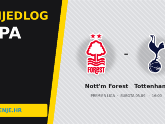 Prijedlog tipa: Nottingham Forest – Tottenham: City Ground, Spurs još na nuli