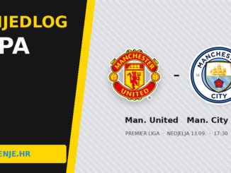 Prijedlog tipa Manchester United Manchester City